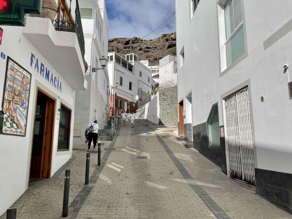 Ferienwohnung Apartamento Rivera Del Mar Puerto De Mogan Exterior foto