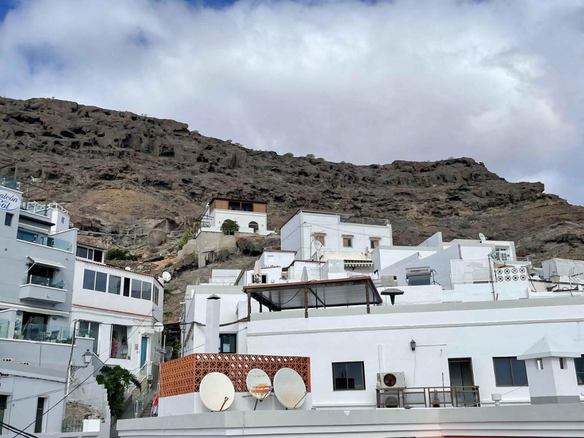 Ferienwohnung Apartamento Rivera Del Mar Puerto De Mogan Exterior foto