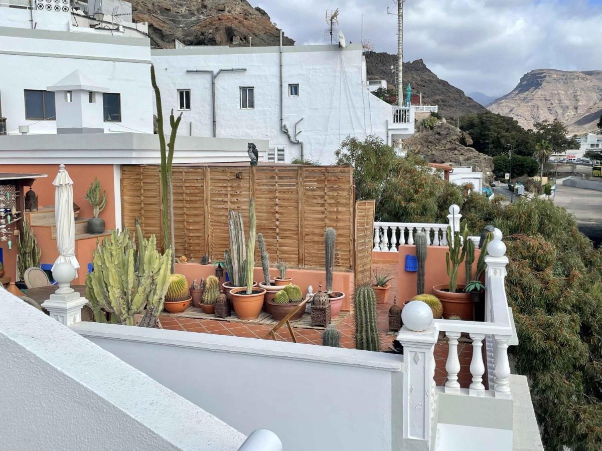 Ferienwohnung Apartamento Rivera Del Mar Puerto De Mogan Exterior foto